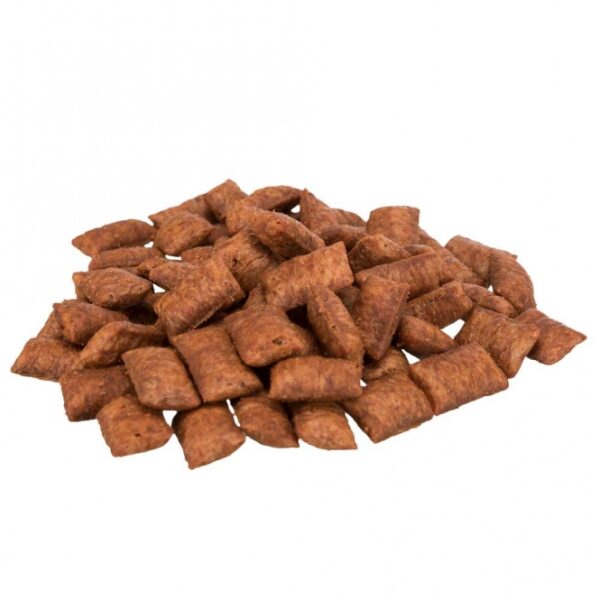 Dieser hochwertige Snack mit Lachs ist die perfekte Wahl für alle, die gesunde und schmackhafte Leckereien suchen. Angereichert mit Taurin unterstützt er die Gesundheit Ihres Haustieres und sorgt für mehr Vitalität. Besonders vorteilhaft ist, dass dieser Snack ohne Zuckerzusatz hergestellt wird, was ihn zu einer idealen Option für eine ausgewogene Ernährung macht. Mit einem Inhalt von 60 g bietet er die perfekte Portion für zwischendurch. Gönnen Sie Ihrem Liebling diesen leckeren Snack und fördern Sie seine Lebensfreude mit einem Produkt, das hohe Qualität zu einem günstigen Preis bietet!