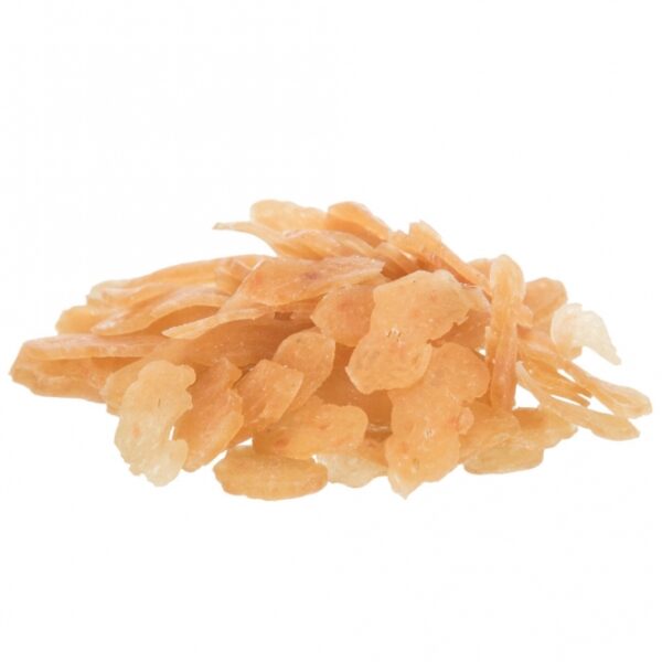 Entdecken Sie unser hochwertiges Futter mit Lachs und Huhn, das speziell für eine gesunde Ernährung entwickelt wurde. Mit einem Fischgehalt von 55 % und einem Fleischgehalt von 20 % bietet es eine nährstoffreiche Mischung, die Ihrem Haustier schmeckt. Unsere glutenfreie Rezeptur enthält keinerlei Zuckerzusatz, sodass Sie sich sicher sein können, dass Ihr Liebling nur das Beste erhält. In der praktischen 40g Verpackung bleibt das Futter frisch und schmackhaft. Lagern Sie es kühl und trocken, um die Qualität zu bewahren. Wählen Sie unser Futter für eine ausgewogene und gesunde Ernährung Ihres Tieres!