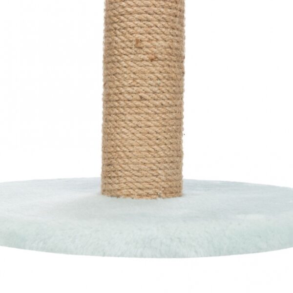 Dieser stilvolle Jute-Plüsch-Hocker in mint ist nicht nur ein echter Blickfang, sondern auch äußerst funktional. Mit einer Höhe von ca. 42 cm und einer stabilen Grundfläche von ca. 30 cm Durchmesser bietet er hohen Sitzkomfort und eine robuste Konstruktion mit einem Stammdurchmesser von ca. 7 cm. Der Plüschbezug aus hochwertigem Polyester (190 g/m²) sorgt für ein angenehmes Sitzgefühl und ist pflegeleicht. Ideal für jedes Zuhause, fügt sich dieser Hocker perfekt in verschiedene Einrichtungsstile ein und ist die beste Wahl für alle, die Wert auf Qualität und Design legen. Machen Sie Ihr Zuhause gemütlicher mit diesem günstigen und vielseitigen Möbelstück!