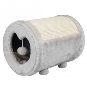 Dieser elegante Sisal/Plüsch Katzenkorb aus hochwertigem Polyester (400 g/m²) bietet Ihrem Haustier einen komfortablen Rückzugsort. Mit einem Durchmesser von ca. 27 cm und einer Länge von ca. 39 cm ist er ideal für Katzen jeder Größe. Das herausnehmbare Kissen mit Polyestervlies-Füllung sorgt für zusätzlichen Komfort und kann ganz einfach per Handwäsche gereinigt werden. Die stilvolle graue Farbe fügt sich harmonisch in jedes Zuhause ein und macht diesen Katzenkorb zu einem attraktiven Möbelstück. Investieren Sie in die hohe Qualität und den besten Komfort für Ihr Haustier – dieser Katzenkorb ist die perfekte Wahl für anspruchsvolle Tierbesitzer!