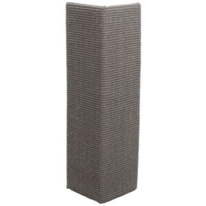 Dieser hochwertige Katzenkratzbaum aus Sisal und Plüsch (Polyester) ist die ideale Lösung, um Ihre Möbel vor Kratzmarkierungen zu schützen. Mit einer plüschbezogenen Rückseite sorgt er für zusätzlichen Komfort und ist gleichzeitig robust und langlebig. Der Kratzbaum kann flach an der Wand oder über Eck befestigt werden, sodass er sich optimal in jedes Zuhause integriert. Die Montage ist einfach und erfolgt zum Anschrauben. Mit den Maßen von ca. 38 × 75 cm und der eleganten grauen Farbe passt er perfekt in jede Wohnung. Investieren Sie in diesen praktischen und stilvollen Kratzbaum, der sowohl Ihrer Katze als auch Ihrem Zuhause zugutekommt!
