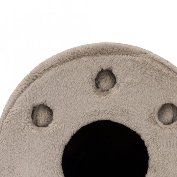 Entdecken Sie unsere stilvolle und hochwertige Katzenhöhle, die perfekt für Ihr geliebtes Haustier ist. Mit einem Jutedurchmesser von 6 mm und einem Plüschbezug aus Polyester mit einer Grammatur von 280 g/m² bietet sie ultimativen Komfort und Wärme. Die gemütliche Liegeplatte ist mit einem abnehmbaren Kuschelbett ausgestattet, das sich leicht per Handwäsche reinigen lässt. In elegantem Grau und mit einer Höhe von ca. 165 cm ist diese Katzenhöhle nicht nur funktional, sondern auch ein echter Hingucker in Ihrem Zuhause. Die Grundfläche von ca. 70 x 50 cm und der Stammdurchmesser von ca. 9 cm machen sie zur idealen Rückzugsmöglichkeit für Katzen jeden Alters. Gönnen Sie Ihrem Haustier den besten Platz zum Entspannen!