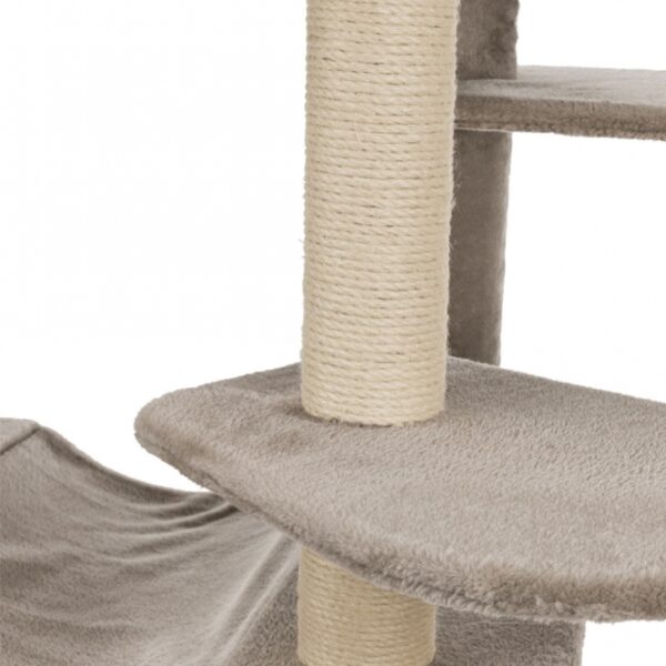 Entdecken Sie unsere stilvolle und hochwertige Katzenhöhle, die perfekt für Ihr geliebtes Haustier ist. Mit einem Jutedurchmesser von 6 mm und einem Plüschbezug aus Polyester mit einer Grammatur von 280 g/m² bietet sie ultimativen Komfort und Wärme. Die gemütliche Liegeplatte ist mit einem abnehmbaren Kuschelbett ausgestattet, das sich leicht per Handwäsche reinigen lässt. In elegantem Grau und mit einer Höhe von ca. 165 cm ist diese Katzenhöhle nicht nur funktional, sondern auch ein echter Hingucker in Ihrem Zuhause. Die Grundfläche von ca. 70 x 50 cm und der Stammdurchmesser von ca. 9 cm machen sie zur idealen Rückzugsmöglichkeit für Katzen jeden Alters. Gönnen Sie Ihrem Haustier den besten Platz zum Entspannen!