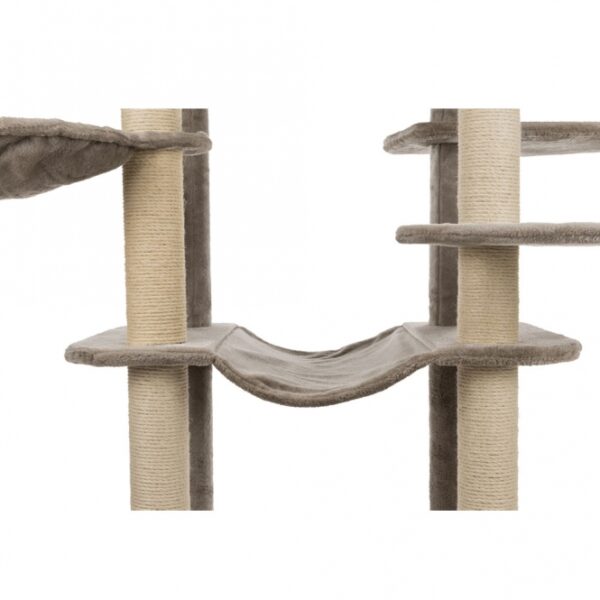 Entdecken Sie unsere stilvolle und hochwertige Katzenhöhle, die perfekt für Ihr geliebtes Haustier ist. Mit einem Jutedurchmesser von 6 mm und einem Plüschbezug aus Polyester mit einer Grammatur von 280 g/m² bietet sie ultimativen Komfort und Wärme. Die gemütliche Liegeplatte ist mit einem abnehmbaren Kuschelbett ausgestattet, das sich leicht per Handwäsche reinigen lässt. In elegantem Grau und mit einer Höhe von ca. 165 cm ist diese Katzenhöhle nicht nur funktional, sondern auch ein echter Hingucker in Ihrem Zuhause. Die Grundfläche von ca. 70 x 50 cm und der Stammdurchmesser von ca. 9 cm machen sie zur idealen Rückzugsmöglichkeit für Katzen jeden Alters. Gönnen Sie Ihrem Haustier den besten Platz zum Entspannen!