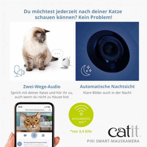 Catit PIXI Smart-Mauskamera – Bild 2