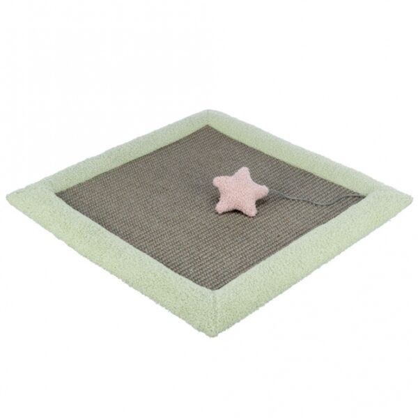 Dieser stilvolle Teppich in Sisal/Lammfell-Optik aus hochwertigem Polyester ist die perfekte Ergänzung für Ihr Zuhause. Mit seinen praktischen Maßen von ca. 47 × 47 cm eignet er sich ideal zum Hinlegen in jedem Raum, sei es im Wohnzimmer, Schlafzimmer oder Flur. Die ansprechende Farbgestaltung in grau und mint sorgt für eine moderne Atmosphäre und lässt sich mühelos mit verschiedenen Einrichtungsstilen kombinieren. Genießen Sie die Vorteile eines pflegeleichten und langlebigen Teppichs, der nicht nur optisch überzeugt, sondern auch eine hohe Qualität bietet – perfekt für alle, die Wert auf Design und Funktionalität legen.
