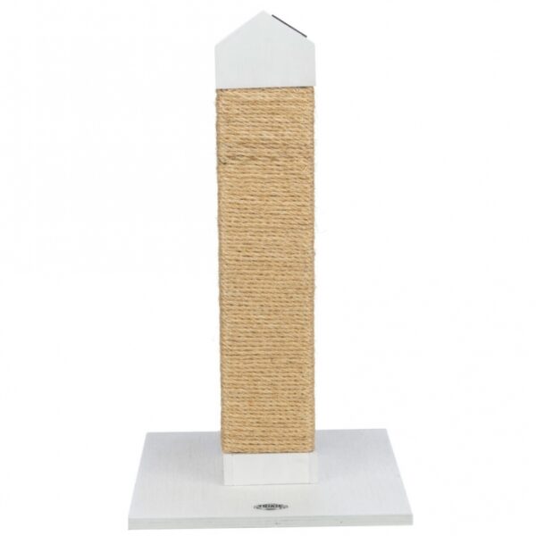 Diese stilvolle Sisal-Kratzbaum für Katzen ist ein unverzichtbares Möbelstück für jeden Katzenliebhaber. Mit einem Durchmesser von 5 mm und einem stabilen, lackierten Sperrholz bietet er nicht nur eine robuste Konstruktion, sondern auch eine ansprechende weiße Farbe, die in jedes Zuhause passt. Die Grundfläche von etwa 34 × 34 cm und eine Höhe von ca. 60 cm machen ihn ideal für Katzen aller Größen. Der Stamm misst ca. 11 × 11 cm und sorgt für zusätzlichen Halt und Stabilität. Zudem unterstützt TRIXIE mit dem Verkauf dieser Serie wichtige Meeresschutzprojekte, was einen wertvollen Beitrag zum Natur- und Artenschutz leistet. Investieren Sie in diesen hochwertigen Kratzbaum und bieten Sie Ihrer Katze einen perfekten Platz zum Spielen und Entspannen!