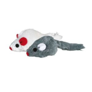 Entdecken Sie das perfekte Spielzeug für Ihre Katze mit unserem Set aus 6 hochwertigen Plüschmäusen! Egal ob große oder kleine Katzen, diese Spielmäuse sind bei jedem Vierbeiner beliebt und sorgen für stundenlanges Spielvergnügen. Jede Maus ist mit Katzenminze gefüllt, was das Spielvergnügen noch aufregender macht. Mit einer Größe von ca. 5 cm (ohne Schwanz) und in einem ansprechenden Grau-Weiß Design sind diese Spielzeuge ideal für jede Katze. Gönnen Sie Ihrem Haustier dieses unterhaltsame und langlebige Spielzeug – für mehr Freude und Aktivität in Ihrem Zuhause!