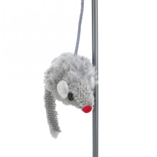 Entdecken Sie das perfekte Katzenspielzeug für Ihre geliebte Katze! Dieses hochwertige Katzenspielzeug mit einem weichen Plüschbezug sorgt für stundenlangen Spielspaß. Ausgestattet mit einer niedlichen Plüschmaus an einer Spielangel und drei bunten Spielbällen im Inneren des Cats Cheese, ist es ideal, um die Neugier Ihrer Katze zu wecken und ihre Jagdinstinkte zu fördern. Mit den kompakten Maßen von ca. 36 × 8 × 26/26 cm passt es perfekt in jede Wohnung. Erhältlich in verschiedenen Farben, die von der Abbildung abweichen können, ist dieses Spielzeug nicht nur unterhaltsam, sondern auch ein echter Hingucker in Ihrem Zuhause. Gönnen Sie Ihrer Katze das beste Spielzeug für unvergessliche Spielstunden!