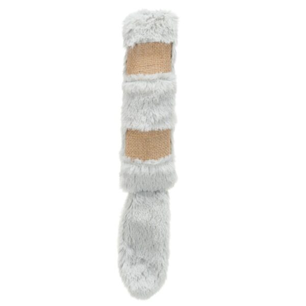 Dieser hochwertige Plüsch-Jute-Spielzeug für Katzen ist ein absolutes Muss für jeden Katzenliebhaber. Hergestellt aus strapazierfähigem Polyester, bietet es nicht nur eine angenehme Haptik, sondern ist auch mit Raschelfolie ausgestattet, die für zusätzlichen Spielspaß sorgt. Das integrierte Catnip sorgt dafür, dass Ihre Katze stundenlang beschäftigt ist und sich aktiv bewegt. Mit einer praktischen Größe von ca. 39 cm passt das Spielzeug perfekt in jeden Katzenhaushalt. Bitte beachten Sie, dass die Farben variieren und eine spezifische Farbwahl aufgrund des Lagerbestands nicht möglich ist. Gönnen Sie Ihrer Katze dieses unterhaltsame und qualitativ hochwertige Spielzeug – sie wird es lieben!