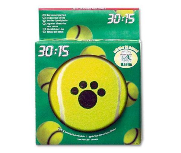 Entdecken Sie unser hochwertiges Tennisspielzeug, das bei allen Hunden äußerst beliebt ist! Ideal zum Werfen, Apportieren und für spannende Zerrspiele, bietet es stundenlangen Spielspaß. Unsere Tennisballartikel, erhältlich in verschiedenen Formen wie Knochen, Boomerang, Stick oder Ball mit Seil, garantieren abwechslungsreiche Unterhaltung für Ihren Vierbeiner. Besonders die Tennisballartikel mit Pfötchenaufdruck sind in unterschiedlichen Größen verfügbar und sorgen für noch mehr Freude beim Spielen. Der extragroße Tennisball Big Bobble mit einem Durchmesser von ca. 13 cm ist perfekt für große Hunde und sorgt für ein intensives Spielerlebnis. Investieren Sie in das beste Spielzeug für Ihren Hund und erleben Sie gemeinsam unvergessliche Momente!