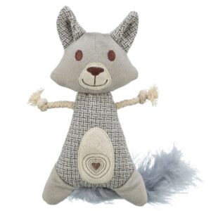 Dieser hochwertige Katzen-Spielzeug mit Feder ist das perfekte Zubehör für jeden Katzenliebhaber. Hergestellt aus weichem Stoff und Plüsch (Polyester), bietet es nicht nur hohen Spielspaß, sondern auch Komfort für Ihre Katze. Mit dem enthaltenen Catnip wird das Spielzeug besonders anziehend und sorgt für stundenlange Unterhaltung. Die Maße von ca. 20 cm bis 30 cm machen es ideal für Katzen aller Größen. Gönnen Sie Ihrer Katze das beste Spielzeug für eine aktive und glückliche Zeit!