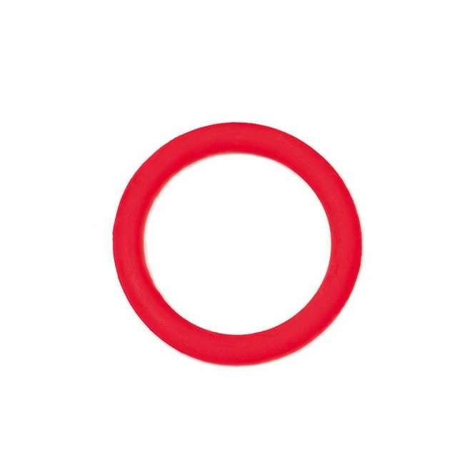 Der Ruffus Ring ist das perfekte Spielzeug für Ihren Hund, gefertigt aus robustem Vollgummi, das für außergewöhnliche Haltbarkeit sorgt. Mit einem Durchmesser von ca. 8 cm eignet sich dieser vielseitige Vollgummi-Ring hervorragend zum Werfen, Apportieren und für spannende Zerrspiele. Das verführerische Vanille-Aroma macht das Spielzeug besonders ansprechend und sorgt für noch mehr Freude beim Spielen. Erhältlich in verschiedenen Farben, wobei die Auswahl je nach Lagerbestand erfolgt, ist der Ruffus Ring ein unverzichtbares Zubehör für jeden Hundebesitzer, der Wert auf hohe Qualität und Langlebigkeit legt. Bitte beachten Sie, dass "Vollgummi" die Materialbezeichnung ist und nicht bedeutet, dass der Artikel durchgehend aus Vollgummi besteht. Holen Sie sich jetzt den Ruffus Ring und erleben Sie unvergessliche Spielmomente mit Ihrem vierbeinigen Freund!