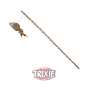 Die hochwertige Spielangel von Trixie ist der ideale Spielspaß für Katzenliebhaber. Mit einem stabilen 50 cm langen Holzstiel bietet sie nicht nur Robustheit, sondern auch eine lange Lebensdauer. Das liebevoll gestaltete Spielzeug in Form einer niedlichen Maus besteht aus umweltfreundlichem Jute und strapazierfähigem Canvas und ist zusätzlich mit bunten Federn und dem beliebten Catnip-Duftstoff ausgestattet. Diese Kombination sorgt für stundenlangen Spielspaß und hält Ihre Katze aktiv und glücklich. Investieren Sie in die beste Spielangel für Ihre Katze – für mehr Freude beim Spielen!