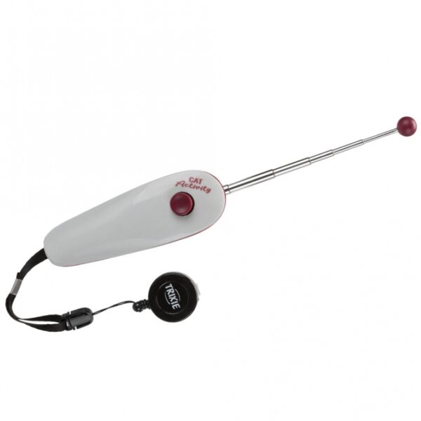 Dieser praktische Clicker für das Training von Katzen ist ein unverzichtbares Hilfsmittel für jeden Tierliebhaber. Mit einer ausziehbaren Länge von 14 bis 65 cm ermöglicht er eine flexible Handhabung und ist somit ideal für verschiedene Trainingssituationen. Die nasenfreundliche Kugel sorgt dafür, dass Ihr Haustier beim Training nicht gestört wird. Zudem verfügt der Clicker über einen Gürtelclip mit einer herausziehbaren Nylonschnur, sodass er immer griffbereit ist. Durch den Schnellverschluss lässt sich der Clip mühelos abnehmen. Inklusive ist eine Anleitung, die in Zusammenarbeit mit der Katzenexpertin Helena Dbalý erstellt wurde und wertvolle Tipps und Tricks für ein effektives Training bietet. Bitte beachten Sie, dass die Farben von der Abbildung abweichen können. Investieren Sie in diesen hochwertigen Clicker und verbessern Sie das Trainingserlebnis für Sie und Ihre Katze!