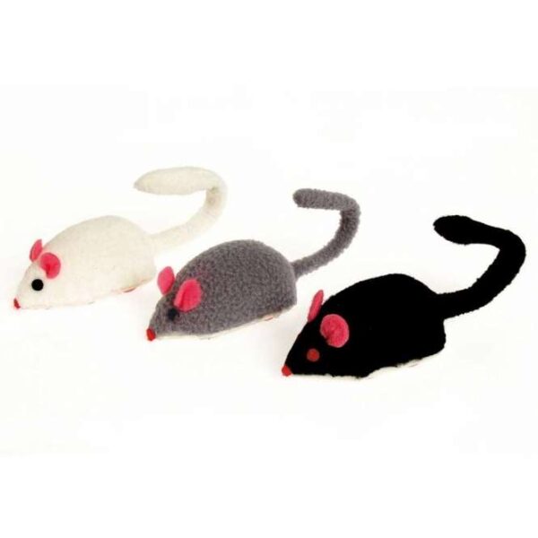 Entdecken Sie die schnellste Spielmaus auf 4 Rädern – ein absolutes Highlight für jeden Katzenliebhaber! Diese superschnelle Spielmaus aus hochwertigem Soft-Fleece bietet ein realistisches Mausgefühl, das Ihre Katze begeistern wird. Der hohe Fun-Faktor sorgt für stundenlangen Katzenspielspaß, während die einfache Handhabung ohne Batterien überzeugt: Einfach rückwärts ziehen und schon geht's los! Angereichert mit Catnip, wird diese Spielmaus zum perfekten Spielkameraden für Ihre Katze. Mit einer kompakten Größe von ca. 8 x 4 cm passt sie ideal in jedes Katzenreich. Bitte beachten Sie, dass die Farben je nach Lagerbestand variieren können, sodass eine Farbwahl leider nicht möglich ist. Gönnen Sie Ihrer Katze das beste Spielerlebnis mit dieser tollen Spielmaus!