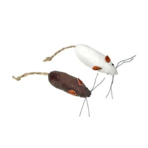 Die Nature Cat Toy Spielzeuge von Karlie Flamingo sind die perfekte Wahl für Katzenliebhaber, die Wert auf hochwertige und sichere Spielzeuge legen. Hergestellt aus reinen Naturmaterialien und tierärztlich getestet, bieten diese zwei süßen Mäuschen nicht nur Spielspaß, sondern auch Sicherheit für Ihre Samtpfote. Dank des ansprechenden Catnip-Dufts werden Ihre Katzen zum Spielen und Toben angeregt. Im Set enthalten sind eine braune und eine weiße Maus, jeweils ca. 5,5 cm groß (ohne Schwanz gemessen). Setzen Sie auf die besten Spielzeuge für Ihre Katze und sorgen Sie für stundenlangen Spielspaß mit diesen hochwertigen Nature Cat Toy Mäuschen von Karlie Flamingo!