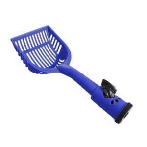 Entdecken Sie die praktische Swifty Scoop 'n' Clever Kotschaufel und Kottütenspender in einem! Dieses innovative Produkt ist ideal für Hunde- und Katzenbesitzer und bietet eine einfache Lösung zur Entsorgung von Haustierkot. Im ergonomischen Griff befindet sich eine Rolle mit 15 hochwertigen Kottüten, die Sie bequem entnehmen können. Dank der pfotenförmigen Öffnung ziehen Sie die Kotbeutel mühelos einzeln heraus, während der praktische Schraubverschluss am Ende des Griffs das Nachfüllen der Tüten kinderleicht macht. Die Kotschaufel hat eine Schaufelfläche von ca. 11 x 10,5 cm und eine Gesamtlänge von ca. 28 cm. Bitte beachten Sie, dass die Farbe je nach Lagerbestand variieren kann. Machen Sie die Reinigung nach dem Gassigehen einfacher und komfortabler mit diesem nützlichen Kotschaufel-Set!