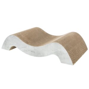 Dieses hochwertige Katzenbett ist besonders für große Katzen geeignet und bietet optimalen Komfort und Entspannung. Mit einem integrierten Catnip-Kissen sorgt es für zusätzlichen Spielspaß und Anziehungskraft, sodass Ihre Katze sich rundum wohlfühlt. Die großzügigen Maße von 64 × 14 × 37 cm bieten genügend Platz zum Ausstrecken und Relaxen. In einem eleganten Grau fügt sich das Katzenbett harmonisch in jede Wohnungseinrichtung ein. Investieren Sie in das beste Schlaf- und Spielvergnügen für Ihre Katze und wählen Sie Qualität, die begeistert!
