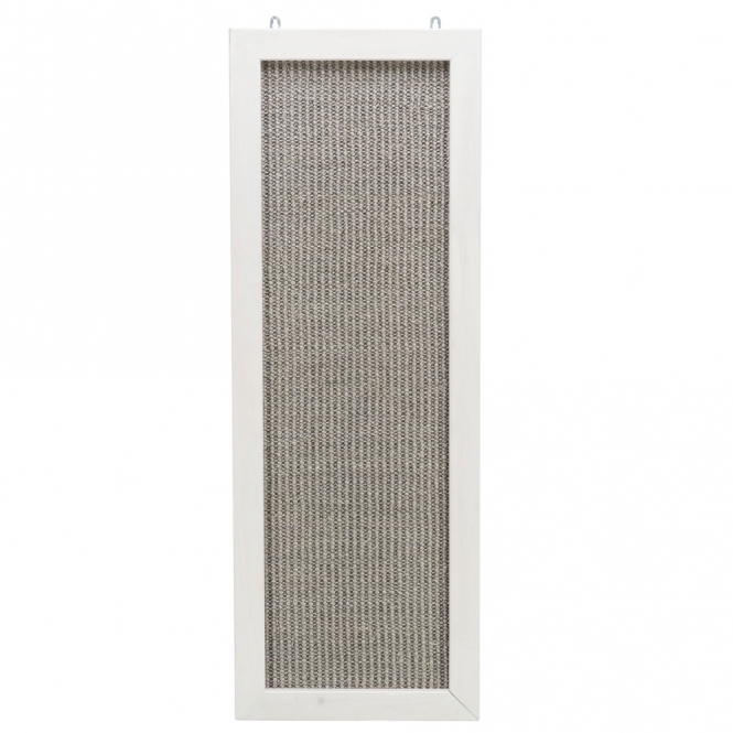 Dieser hochwertige Sisalteppich aus Sisal und Holz ist perfekt für Kletterlandschaften geeignet und bietet eine stilvolle Möglichkeit, Ihren Raum zu gestalten. Mit seinen Maßen von ca. 28 × 78 cm und der eleganten Farbe in weiß lasiert/grau eignet sich dieser Teppich ideal zum Aufhängen und verschönert jeden Wohnbereich. Er kombiniert hohe Qualität mit einem ansprechenden Design und ist die beste Wahl für Naturfreunde und Tierliebhaber, die ihren kleinen Freunden ein ansprechendes Klettererlebnis bieten möchten. Entdecken Sie die Vorteile dieses vielseitigen Sisalteppichs und bringen Sie frischen Wind in Ihre Einrichtung!