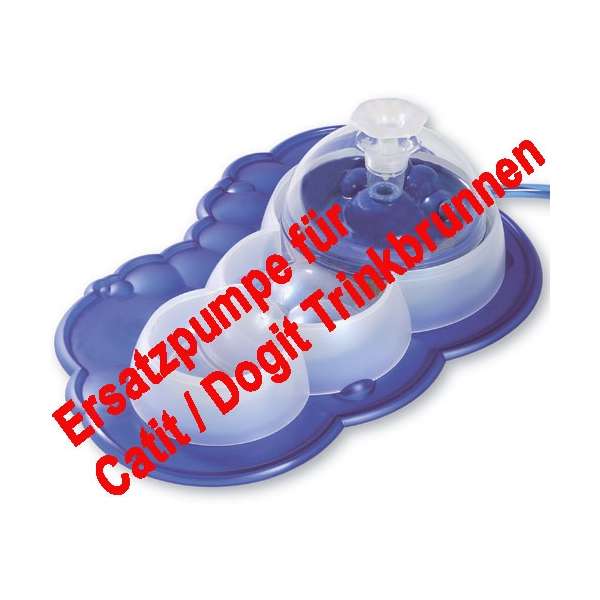 Entdecken Sie unsere hochwertige Ersatzpumpe, die inklusive Elektrokabel und Wechselstromadapter geliefert wird. Diese leistungsstarke Pumpe ist ideal für den Dogit Waterfountain Trinkbrunnen für Katzen und kleine Hunde (Modell 73600-HAG) sowie für den beliebten Catit Katzen-Trinkbrunnen Water Fountain (Modell 50050-HAG) geeignet. Mit dieser Ersatzpumpe gewährleisten Sie eine zuverlässige Wasserversorgung für Ihre Haustiere und sorgen gleichzeitig für frisches, sauberes Trinkwasser. Investieren Sie in Qualität und Funktionalität – die perfekte Lösung für gesundes Trinken Ihrer Katzen und kleinen Hunde.