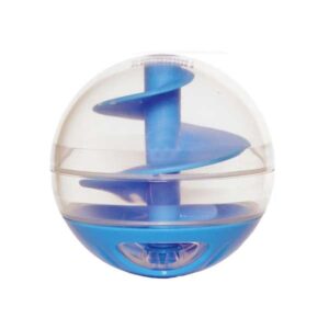 Der Catit Snackball ist das perfekte Spielzeug und Leckereien-Spender für Ihre Katze! Dieses innovative Spielzeug sorgt für jede Menge Spaß und Bewegung, während Ihre Katze mit dem Ball spielt und ihn jagt. Die leckeren Überraschungen fallen beim Spielen aus dem Ball und belohnen Ihre Katze mit schmackhaften Snacks. Durch die praktische, bunte Abdeckung können Sie zwischen einem kleinen Loch für das Herausfallen der Leckereien oder einem größeren Loch für einfaches Befüllen wählen. Alternativ können Sie den Ball auch komplett schließen und als Spielball ohne Snackfunktion nutzen. Der Snackball ist in zwei attraktiven Farbvarianten erhältlich und eignet sich auch hervorragend für kleine Hunde. Mit einem Durchmesser von ca. 7,5 cm ist er ideal für viele Haustiere. Entdecken Sie jetzt den Catit Snackball – ein hochwertiges Spielzeug, das für Freude und Bewegung sorgt!