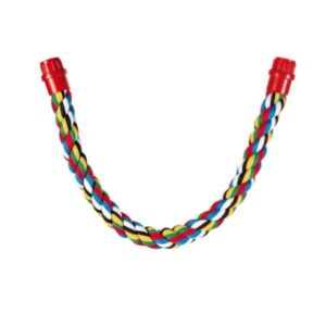 Die flexible Tau-Sitzstange aus hochwertigem Baumwollgemisch ist die ideale Lösung für eine individuelle Befestigung in jedem Raum. Mit einer Länge von ca. 75 cm und einem Durchmesser von ca. 30 mm passt sie perfekt in verschiedene Umgebungen und bietet vielseitige Einsatzmöglichkeiten. Diese Sitzstange ist nicht nur funktional, sondern auch ein stilvolles Accessoire, das in verschiedenen Farben erhältlich ist – bitte beachten Sie, dass die Farben von der Abbildung abweichen können. Genießen Sie eine hohe Flexibilität und Qualität mit unserer Tau-Sitzstange, die sich leicht anpassen lässt und Ihnen eine komfortable Nutzung ermöglicht.