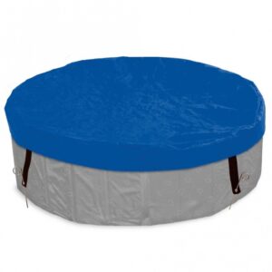 Schützen Sie Ihren Hundepool effektiv vor Schmutz, Dreck und anderen Verunreinigungen mit unserem hochwertigen Poolschutz. Dieses praktische Zubehör ist speziell für den Karlie DOGGY POOL mit einem Durchmesser von 80 cm geeignet und sorgt dafür, dass Ihr Hund immer einen sauberen und einladenden Platz zum Spielen hat. Dank der im Lieferumfang enthaltenen Bodenheringe bleibt der Pool sicher an seinem Platz, selbst bei windigem Wetter. Die ansprechende Farbe Blau fügt sich harmonisch in jeden Garten ein und macht den Pool zu einem echten Hingucker. Investieren Sie in die Langlebigkeit Ihres Hundepools und genießen Sie unbeschwerte Stunden mit Ihrem Vierbeiner!
