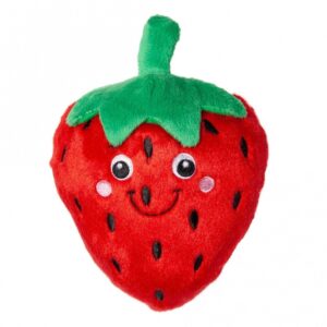 Die witzige Plüsch Erdbeere mit Squeeker ist das perfekte Spielzeug für Kinder und bringt jede Menge Spielspaß! Mit einer Größe von ca. 18 cm eignet sie sich ideal zum Kuscheln und Spielen. Hergestellt aus hochwertigem, weichem Material, ist diese Plüsch Erdbeere nicht nur langlebig, sondern auch sicher für die Kleinen. Erleben Sie die Freude und das Lachen, die dieses niedliche Spielzeug in jedes Kinderzimmer bringt. Günstig und von hoher Qualität – die Plüsch Erdbeere ist ein Muss für jedes Spielzeugarsenal!