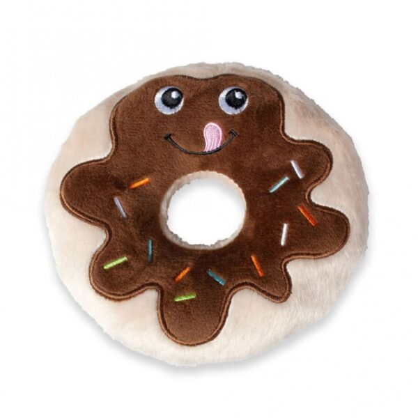 Der lustige Plüsch Donut ist das perfekte Spielzeug für Hunde und Katzen! Mit einem integrierten Squeeker sorgt er für jede Menge Spielspaß und Unterhaltung. Dieses hochwertige Plüschtier hat eine Größe von ca. 14 cm und ist ideal für kleine und mittelgroße Haustiere. Der weiche und strapazierfähige Stoff macht ihn zu einem langlebigen Begleiter für stundenlangen Spielgenuss. Gönnen Sie Ihrem vierbeinigen Freund diesen günstigen und gleichzeitig hochwertigen Plüsch Donut für unvergessliche Spielmomente!