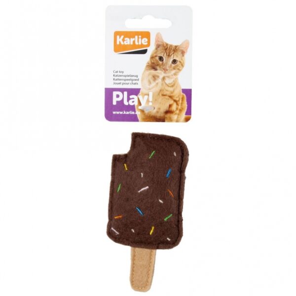 Entdecken Sie unsere hochwertigen Textilspielzeuge in Form von köstlichen Leckereien, die von zuckersüß bis herzhaft reichen und Katzen stundenlangen Spielspaß bieten. Jedes Spielzeug enthält hochwertiges Catnip, das es für Stubentiger unwiderstehlich macht. Einige Modelle sind zusätzlich mit knisterndem Material ausgestattet, das die Neugier Ihrer Katze weckt und zum Weiterspielen animiert. Die detailreich gestalteten Spielzeuge sind nicht nur funktional, sondern überzeugen auch durch ihr ansprechendes Design. Mit einer breiten Auswahl von Erdbeeren über Donuts bis hin zur Pizza finden Katzenliebhaber garantiert das perfekte Lieblingsspielzeug für ihre Katze. Genießen Sie die Freude und das Spielvergnügen, das unsere Produkte bieten! Die Größe der Eiscreme beträgt ca. 11 cm.