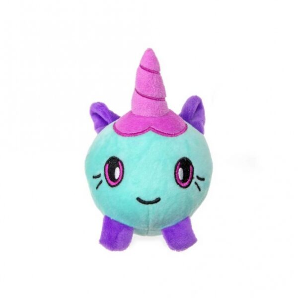 Diese niedlichen Plüschspielzeuge sind die perfekten Spiel- und Kuschelkameraden für Hunde, die gerne schmusen und ein geringes Kaubedürfnis haben. Die beiden fantasievollen Tiere sind nicht nur besonders weich, sondern auch mit hochwertiger Füllwatte gefüllt, was sie zu idealen Begleitern für entspannte Kuschelstunden macht. Ihre Größe von ca. 11 x 10 x 11 cm macht sie handlich und leicht zu transportieren. Diese Kuschelfreunde sind in zwei verschiedenen Varianten erhältlich und lassen sich einfach von Hand in lauwarmem Wasser waschen. Gönnen Sie Ihrem Hund ein kuscheliges Erlebnis mit diesen tollen Spielzeugen aus hochwertigem Plüsch!