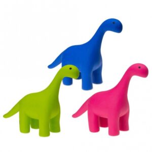 Diese hochwertigen Dinosaurier-Spielzeuge sind das perfekte Apportierspielzeug für Ihren Hund. Hergestellt aus robustem Latex und gefüllt mit Polyestervlies, bieten die Tierfiguren eine ausgezeichnete Formstabilität und Langlebigkeit. Das angenehme, weiche Material sorgt für ein tolles Spielgefühl, während der integrierte Squeaker zusätzlichen Spielspaß garantiert. Diese Dinosaurier sind in drei attraktiven Farben erhältlich, darunter ein frisches Grün. Mit einer Größe von ca. 21 x 6 x 15 cm sind sie ideal für kleine bis mittelgroße Hunde. Holen Sie sich jetzt dieses fantastische Spielzeug und fördern Sie die Aktivität und Freude Ihres Haustiers!