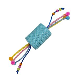 Entdecken Sie unser hochwertiges Katzen-Spielzeug aus Leder, das mit lustigen Schnüren und Glöckchen ausgestattet ist. Dieses interaktive Spielzeug stimuliert den natürlichen Jagdinstinkt Ihrer Katze und regt sie zu mehr Bewegung an, was für ihre körperliche Gesundheit entscheidend ist. Mit den kompakten Maßen von 22 x 4,5 x 4,5 cm passt es perfekt in jede Spielecke. Schenken Sie Ihrer Katze stundenlangen Spielspaß und fördern Sie gleichzeitig ihre Fitness mit diesem attraktiven und langlebigen Spielzeug!