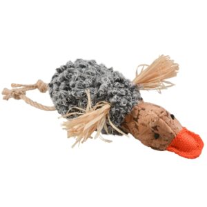 Dieses hochwertige Spielzeug aus Kork und Plüsch begeistert jede Katze und sorgt für stundenlangen Spielspaß. Mit seinen knisternden Geräuschen und der natürlichen Katzenminze im Inneren befriedigt es den Jagdinstinkt Ihrer Katze und regt sie zur Bewegung an. Die handlichen Maße von 13 x 8 x 3 cm machen es perfekt für kleine Pfoten. Gönnen Sie Ihrer Katze dieses einzigartige Spielzeug, das sowohl Unterhaltung als auch eine gesunde Aktivität bietet – ideal für glückliche und aktive Katzen!