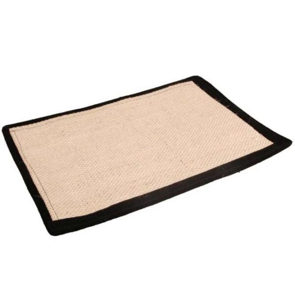 Unsere vielseitige Kratzmatte ist die ideale Lösung für Katzenliebhaber, die ihre Möbel vor scharfen Krallen schützen möchten. Diese flexible Kratzmatte kann kreativ eingesetzt werden: Wickeln Sie sie einfach um ein Tischbein oder nutzen Sie sie flach auf dem Boden. Dank der praktischen Klettverschlussstreifen bleibt die Matte sicher an ihrem Platz. Schaffen Sie einen perfekten Kratzbereich für Ihre Katze und verhindern Sie Schäden an Ihren Möbeln. Mit einer Größe von ca. 30 x 44 cm passt sie in jede Ecke Ihres Zuhauses. Entdecken Sie die Vorteile dieser hochwertigen und günstigen Kratzmatte für mehr Lebensqualität für Sie und Ihre Katze!