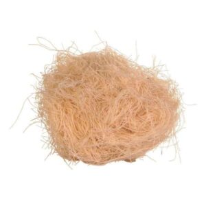 Unser hochwertiges Nistmaterial aus vollverdaulicher Baumwolle ist die ideale Wahl für Vögel, Hamster, Mäuse und andere Kleintiere. Dieses natürliche Material bietet nicht nur einen sicheren und komfortablen Nistplatz, sondern ist auch umweltfreundlich und leicht verdaulich. Perfekt für Tierliebhaber, die auf Qualität und Nachhaltigkeit Wert legen. Günstig im Preis und von hoher Qualität, sorgt unser Nistmaterial dafür, dass sich Ihre kleinen Freunde rundum wohlfühlen.