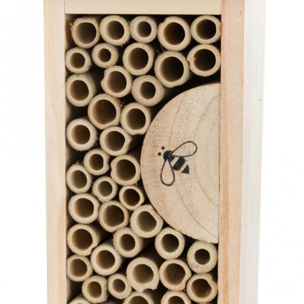 Dieser Nistplatz für Wildbienen, Grabwespen und Mauerbienen ist die perfekte Lösung, um die Artenvielfalt in Ihrem Garten zu fördern. Hergestellt aus hochwertigem, unbehandeltem Kiefernholz und verzinktem Metall, bietet er eine langlebige und sichere Unterkunft für nützliche Insekten. Mit kompakten Maßen von etwa 11 × 30 × 14 cm passt er ideal in jeden Garten oder Balkon. Unterstützen Sie die Bestäuber in Ihrer Umgebung und tragen Sie aktiv zum Umweltschutz bei – dieser Nistplatz ist eine hervorragende Wahl für alle, die eine hohe Qualität und ein günstiges Produkt suchen.