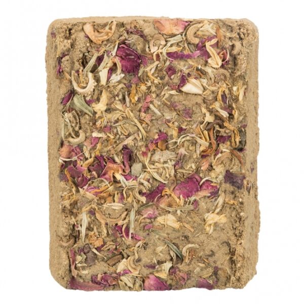 Entdecken Sie unseren natürlichen Snack aus hochwertigem Naturlehm, ideal für Ihre Kaninchen und Kleinnager! Dieser vielseitige Snack kann sowohl zum Aufhängen als auch zum Hinlegen verwendet werden und bietet eine spannende Beschäftigung für Ihre Haustiere. Mit dem köstlichen Blütenmix in einer praktischen Verpackung von ca. 100 g sorgen Sie für gesunde Abwechslung im Futterangebot. Gönnen Sie Ihren kleinen Freunden diesen natürlichen Snack, der nicht nur lecker, sondern auch gesund ist – die perfekte Wahl für artgerechte Tierhaltung!
