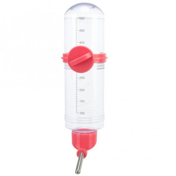 Dieser praktische Wasserspender für Haustiere bietet eine innovative Schraubbefestigung, die schnelle Wasserwechsel ermöglicht, ohne den Halter abnehmen zu müssen. Er lässt sich sowohl am Käfiggitter als auch zur Wandmontage einfach anbringen, was ihn zu einer flexiblen Lösung für jeden Tierliebhaber macht. Mit einem Kugelverschluss ausgestattet, sorgt der Spender für eine zuverlässige und tropffreie Wasserabgabe. Der transparente Behälter ermöglicht eine einfache Kontrolle des Wasserstands, während das hochwertige Trinkröhrchen aus Edelstahl für Langlebigkeit und Hygiene sorgt. Der Wasserspender hat ein Fassungsvermögen von ca. 500 ml und ist in verschiedenen Farben erhältlich, wobei die Farbwahl je nach Lagerbestand erfolgt. Holen Sie sich diesen hochwertigen Wasserspender und sorgen Sie für eine optimale Wasserversorgung Ihres Haustieres!