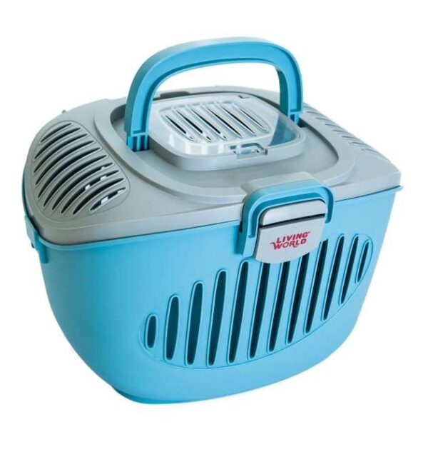 Entdecken Sie unsere sichere und komfortable Transportbox für Kleintiere, die sich ideal für die Mitnahme Ihrer kleinen Freunde eignet. Diese hochwertige Transportbox bietet durch mehrere Ventilationsschlitze eine ausgezeichnete Durchlüftung, sodass Ihr Tier sich wohlfühlt. Sie ist perfekt geeignet für Zwergkaninchen, Meerschweinchen, Chinchillas, Hamster, Rennmäuse sowie Wellensittiche und Nymphensittiche und hat eine Tragkraft von bis zu 5 kg. Hergestellt aus widerstandsfähigem, nagesicherem Kunststoff, garantiert sie eine lange Lebensdauer. Der komfortable Griff ermöglicht ein einfaches Tragen, während der ergonomische Verschluss die Transportbox sicher verschließt. Zudem sorgt eine kleine Öffnung im Deckel für eine unkomplizierte Fütterung während der Reise. Mit den Abmessungen von 36 cm B x 27 cm T x 25 cm H und in der ansprechenden Farbe lachsrosa/grau ist diese Transportbox die perfekte Wahl für Tierliebhaber, die Wert auf Qualität und Sicherheit legen.