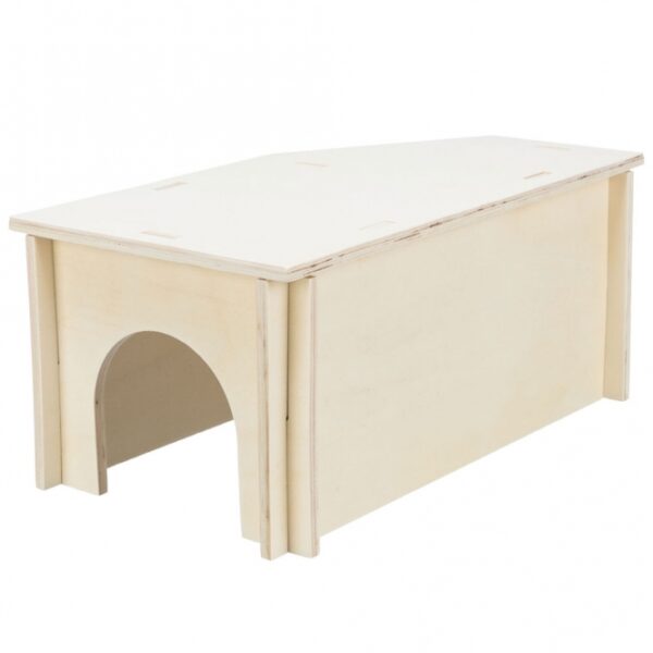 Dieses charmante und praktische Tierhaus aus unbehandeltem Holz ist ideal für Ihre Kaninchen und bietet eine einfache Montage durch ein durchdachtes Stecksystem. Mit seinen kompakten Maßen von ca. 50 × 23 × 33 cm passt es perfekt in jeden Garten oder Balkon. Ein besonderes Highlight ist der Aussichtsplatz auf dem Dach, der Ihren kleinen Freunden einen sicheren Blick auf ihre Umgebung ermöglicht. Die zwei Eingänge sorgen für zusätzlichen Komfort und erleichtern den Zugang. Investieren Sie in dieses hochwertige Tierhaus und bieten Sie Ihren Kaninchen ein gemütliches Zuhause, das sowohl funktional als auch ansprechend ist.