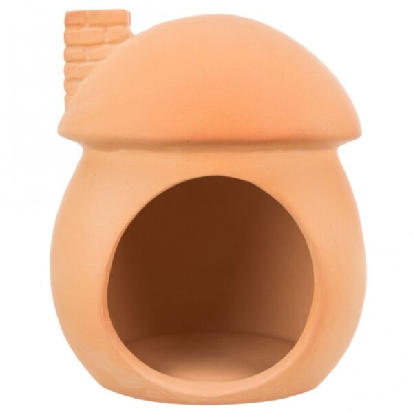 Dieser praktische Terrakotta-Kühlstein ist ideal für warme Tage und unterstützt die Regulierung der Körpertemperatur Ihrer kleinen Haustiere wie Mäuse und Hamster. Mit einem Durchmesser von ca. 11 cm bietet er ausreichend Platz, damit sich Ihre Tiere bequem darauf ausruhen können. Der Kühlstein ist nicht nur funktional, sondern auch ein stilvolles Accessoire für das Gehege Ihrer Lieblinge. Hochwertig und günstig – sorgen Sie dafür, dass Ihre kleinen Freunde auch an heißen Tagen stets kühl und entspannt bleiben!
