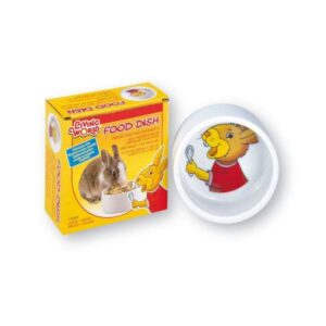 Dieser witzige Zwergkaninchen-Napf ist der perfekte Futter- und Wassernapf für Ihr geliebtes Haustier. Hergestellt aus hochwertiger, langlebiger Keramik, ist dieser Napf nicht nur spülmaschinenfest, sondern auch besonders pflegeleicht. Mit einem charmanten Kaninchenmotiv auf der Innenseite bringt er Freude in die Fütterungszeit Ihres kleinen Freundes. Die kompakten Maße von 11,5 x 5 cm (Durchmesser x Höhe) und ein Fassungsvermögen von 250 ml machen ihn ideal für Zwergkaninchen und andere kleine Haustiere. Gönnen Sie Ihrem Tier diesen praktischen und lustigen Napf – eine hochwertige Wahl für jeden Tierliebhaber!