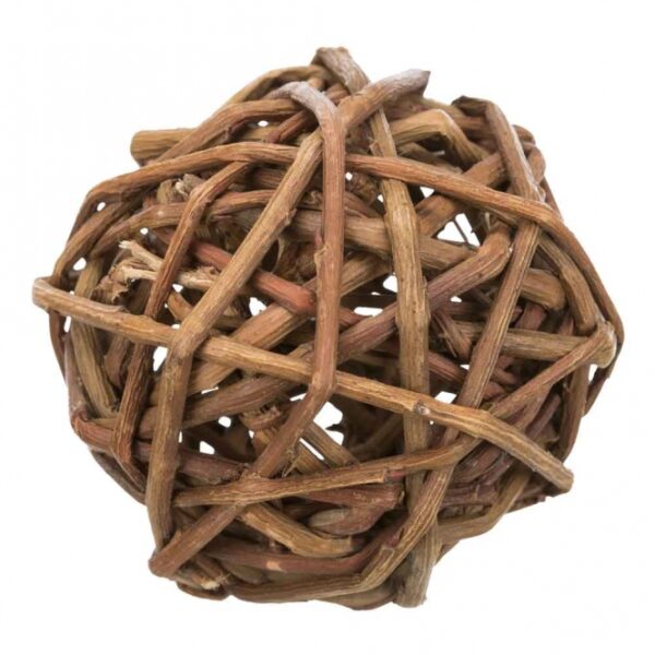 Dieser hochwertige Spielball für Nager und Kleintiere ist aus 100 % natürlichen Weidematerialien gefertigt und bietet eine sichere und umweltfreundliche Spielmöglichkeit. Mit einem Durchmesser von ca. 6 cm eignet sich dieser Ball perfekt für Hamster und andere kleine Haustiere. Fördern Sie die Aktivität und den Spieltrieb Ihres Lieblings mit diesem robusten und langlebigen Spielzeug, das nicht nur Spaß macht, sondern auch die Gesundheit Ihres Tieres unterstützt. Entdecken Sie den besten Spielball für Ihre Kleintiere und sorgen Sie für stundenlangen Spielspaß!