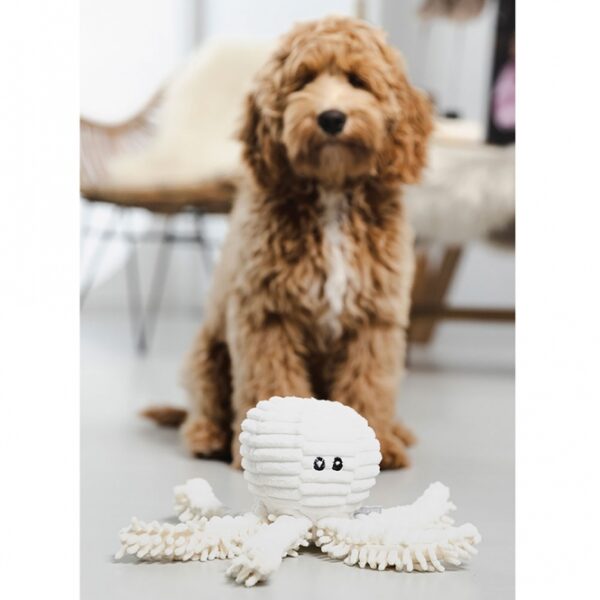 Beeztees Eco Hundespielzeug Octopus Okki - geräuschlos – Bild 2