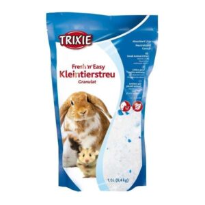 Entdecken Sie unser hochwertiges Silikatstreu, das speziell für Kaninchen, Hamster, Mäuse, Ratten, Frettchen und Reptilien entwickelt wurde. Dieses umweltfreundliche Streu bietet eine effektive Lösung gegen unangenehme Gerüche und sorgt für ein sauberes und angenehmes Zuhause für Ihre kleinen Freunde. Dank seiner einfachen Anwendung und der ungiftigen, natürlichen Zusammensetzung ist es ideal für alle Haustierbesitzer. Zusätzlich ist unser Silikatstreu bakterienhemmend, leicht und sparsam im Verbrauch, während es gleichzeitig staubfrei ist und somit auch für Allergiker geeignet ist. Wählen Sie unser Silikatstreu für eine hygienische und gesunde Umgebung für Ihre Tiere – die beste Wahl für verantwortungsvolle Tierhalter!
