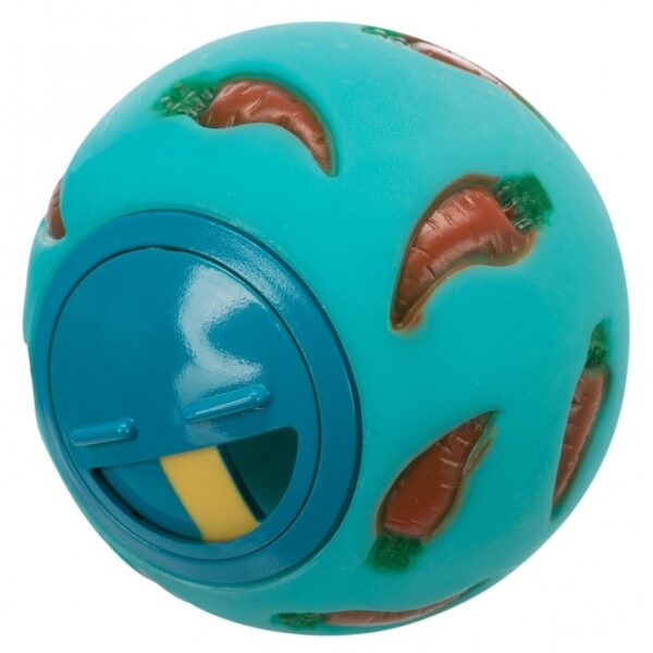 Dieser hochwertige Snackball für Kleintiere, ideal für Kaninchen und andere kleine Haustiere, besteht aus robustem Kunststoff und bietet eine unterhaltsame Möglichkeit, Snacks durch Rollbewegungen herauszulassen. Durch die verstellbare Öffnung können Sie die Leckerlieausgabe individuell regulieren, was die Geschicklichkeit Ihres Tieres fördert und gleichzeitig für stundenlangen Spielspaß sorgt. Mit einem Durchmesser von ca. 7 cm ist dieser Snackball perfekt für kleine Tierchen geeignet. Bitte beachten Sie, dass die Farben variieren und je nach Lagerbestand ausgewählt werden. Machen Sie das Füttern zu einem spannenden Erlebnis für Ihr Haustier mit diesem praktischen und ansprechenden Snackball!