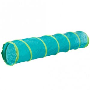 Entdecken Sie den perfekten Spieltunnel für Kleintiere wie Zwergkaninchen und Meerschweinchen! Dieser langlebige Tunnel aus hochwertigem Nylon bietet durch eine integrierte Spiralfeder optimale Formstabilität und sorgt für stundenlangen Spielspaß. Mit den Maßen von ca. 19 x 117 cm (Durchmesser x Länge) ist er ideal für kleine Haustiere, die ihre Umgebung erkunden möchten. Der Spieltunnel ist in verschiedenen Farben erhältlich, wobei die Farbwahl je nach Lagerbestand erfolgt. Gönnen Sie Ihrem kleinen Freund dieses praktische und günstige Spielzeug für mehr Bewegung und Freude!