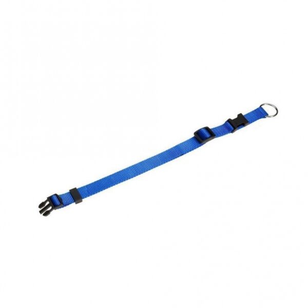 Entdecken Sie unser hochwertiges, stabiles Nylonhalsband mit praktischem Clickverschluss, das sich ideal für Hunde mit einem Halsumfang von ca. 20-35 cm eignet. Dieses stufenlos verstellbare Halsband in ansprechendem Blau bietet nicht nur eine perfekte Passform, sondern auch höchsten Tragekomfort für Ihren vierbeinigen Freund. Dank der robusten Materialien ist es langlebig und widerstandsfähig, perfekt für den täglichen Gebrauch. Wählen Sie Qualität und Stil für Ihren Hund – mit unserem Nylonhalsband setzen Sie auf Sicherheit und Design!